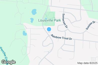 Map image of the property - 904 S Louisville Dr