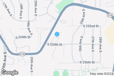 Map image of the property - Creekwood Apartments