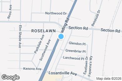 Map image of the property - 7332 Reading Rd