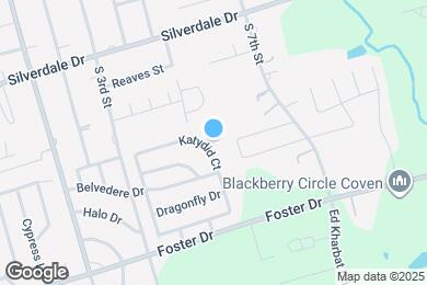 Map image of the property - 1607 Katydid Ct