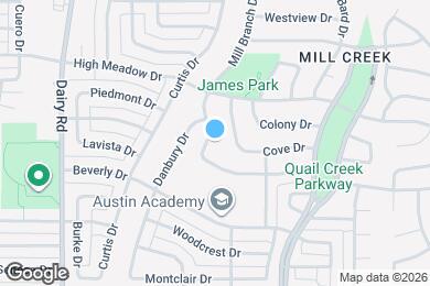 Map image of the property - 1418 Mill Branch Dr