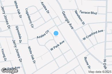 Map image of the property - 2107 Hillcrest Dr