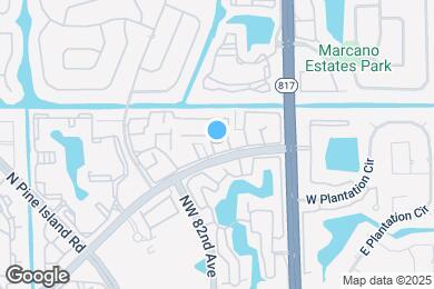Map image of the property - 834 NW 81st Way