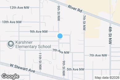 Map image of the property - 803 9th St NW