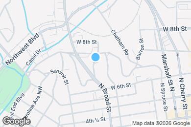 Map image of the property - 220 W End Blvd