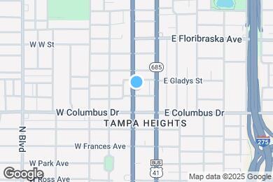 Map image of the property - 104 E Euclid Ave