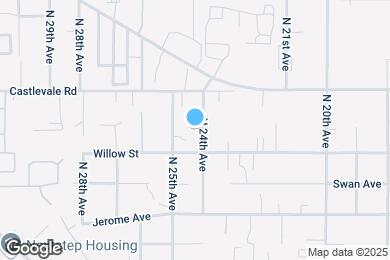 Map image of the property - 810 N 24th Ave