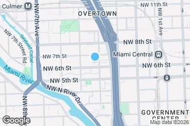 Map image of the property - 405 NW 6th St