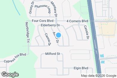Map image of the property - 300 Aster Dr