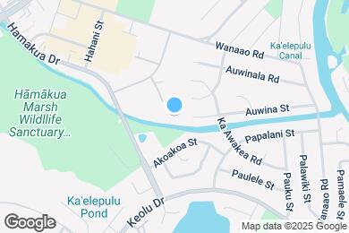 Map image of the property - 1030 Aoloa Pl