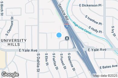 Map image of the property - Garden Court at Yale Station