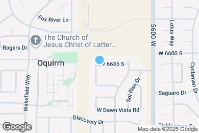 Map image of the property - 6635 W 6635 S