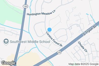 Map image of the property - 14708 Asheton Creek Dr