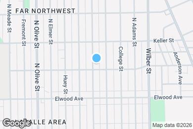 Map image of the property - 1610 N Johnson St