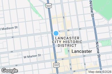 Map image of the property - 235 N Prince St