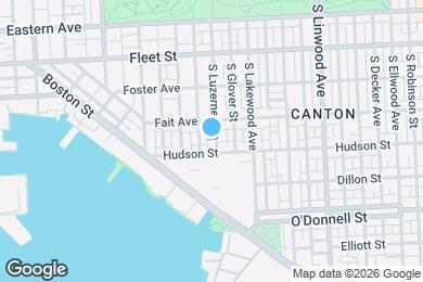 Map image of the property - 818 S Luzerne Ave