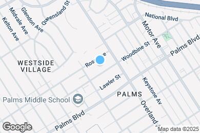 Map image of the property - 10760 Rose Ave