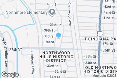 Map image of the property - 3808 Westview Ave