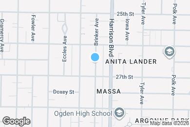 Map image of the property - 2659 Brinker Ave