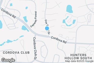 Map image of the property - 1261 Fox Trace Dr
