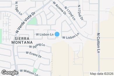 Map image of the property - 14667 N 174th Ave