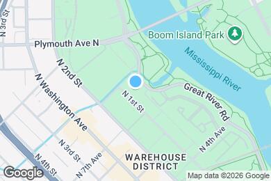Map image of the property - 708 N 1st St
