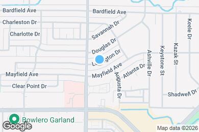 Map image of the property - 1316 Lexington Dr