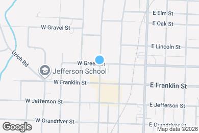 Map image of the property - 139 N Washington St