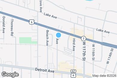 Map image of the property - 1273 Fry Ave