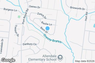 Map image of the property - 1444 Bern Dr