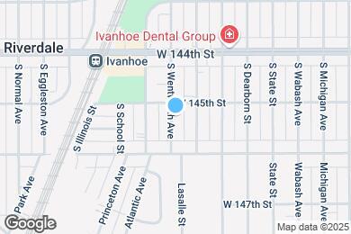 Map image of the property - 14511 S Wentworth Ave
