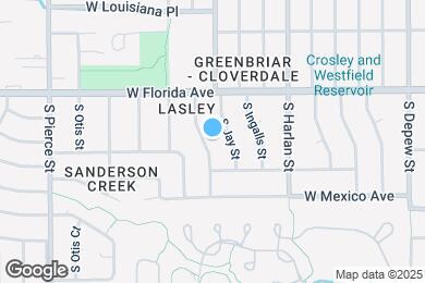 Map image of the property - Beautiful ranch-style Lakewood home near L...