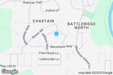 Map image of the property - 6017 Namozine Ct