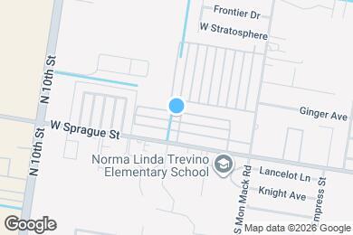 Map image of the property - 3900 Whitewing Ave