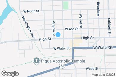 Map image of the property - 822 1/2 W High St