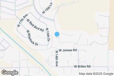 Map image of the property - 26720 N 14th Ln