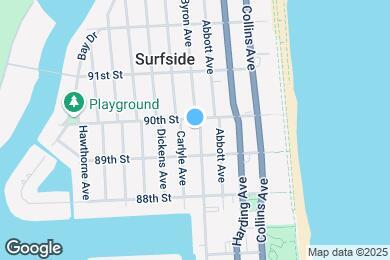 Map image of the property - 8950 Byron Ave