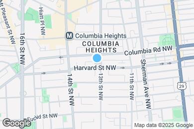 Map image of the property - 2904 13th St NW