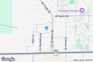 Map image of the property - 1128 W Florence St