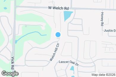 Map image of the property - 1228 Welch Ridge Ter