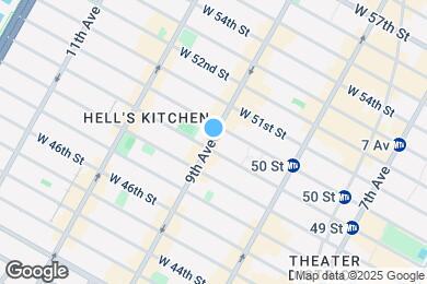 Map image of the property - 722 9th Ave