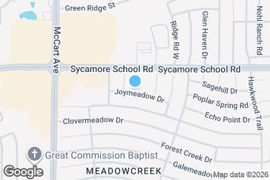 Map image of the property - 7520 Mayfair Cir