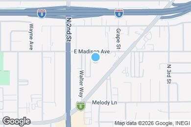 Map image of the property - Vista Bella Apartments