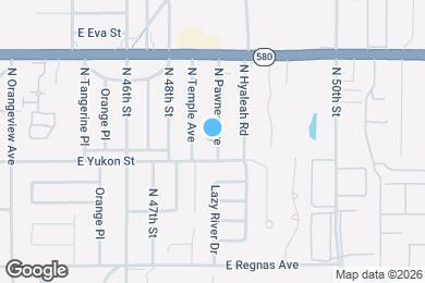 Map image of the property - 8708 N Pawnee Ave