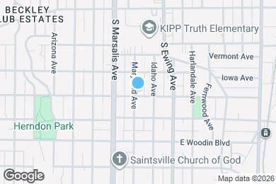 Map image of the property - 1826 Maryland Ave