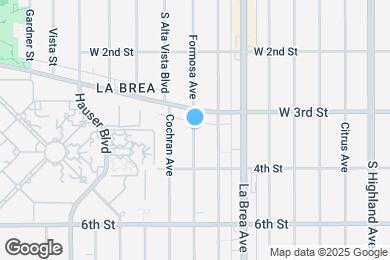 Map image of the property - 316 S Cloverdale Ave