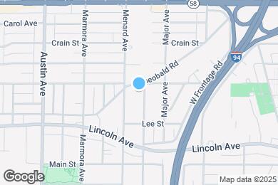 Map image of the property - 8538 Mango Ave