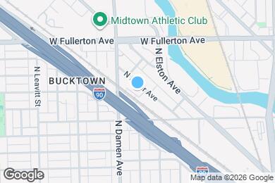 Map image of the property - 2316 N Lister Ave