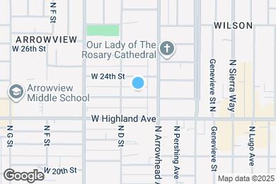 Map image of the property - 356 W 23rd St