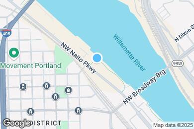 Map image of the property - 1260 NW Naito Pky